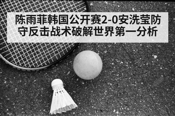 陈雨菲韩国公开赛2-0安洗莹防守反击战术破解世界第一分析